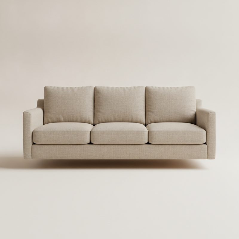 Bank Fjord (3-zits, beige)