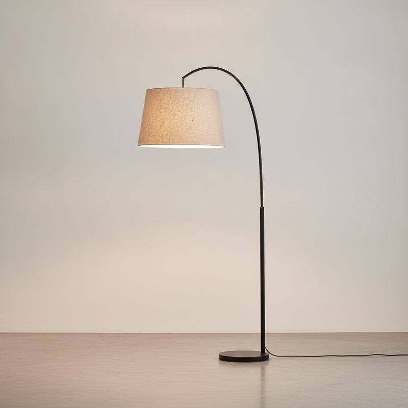 Booglamp Zwart